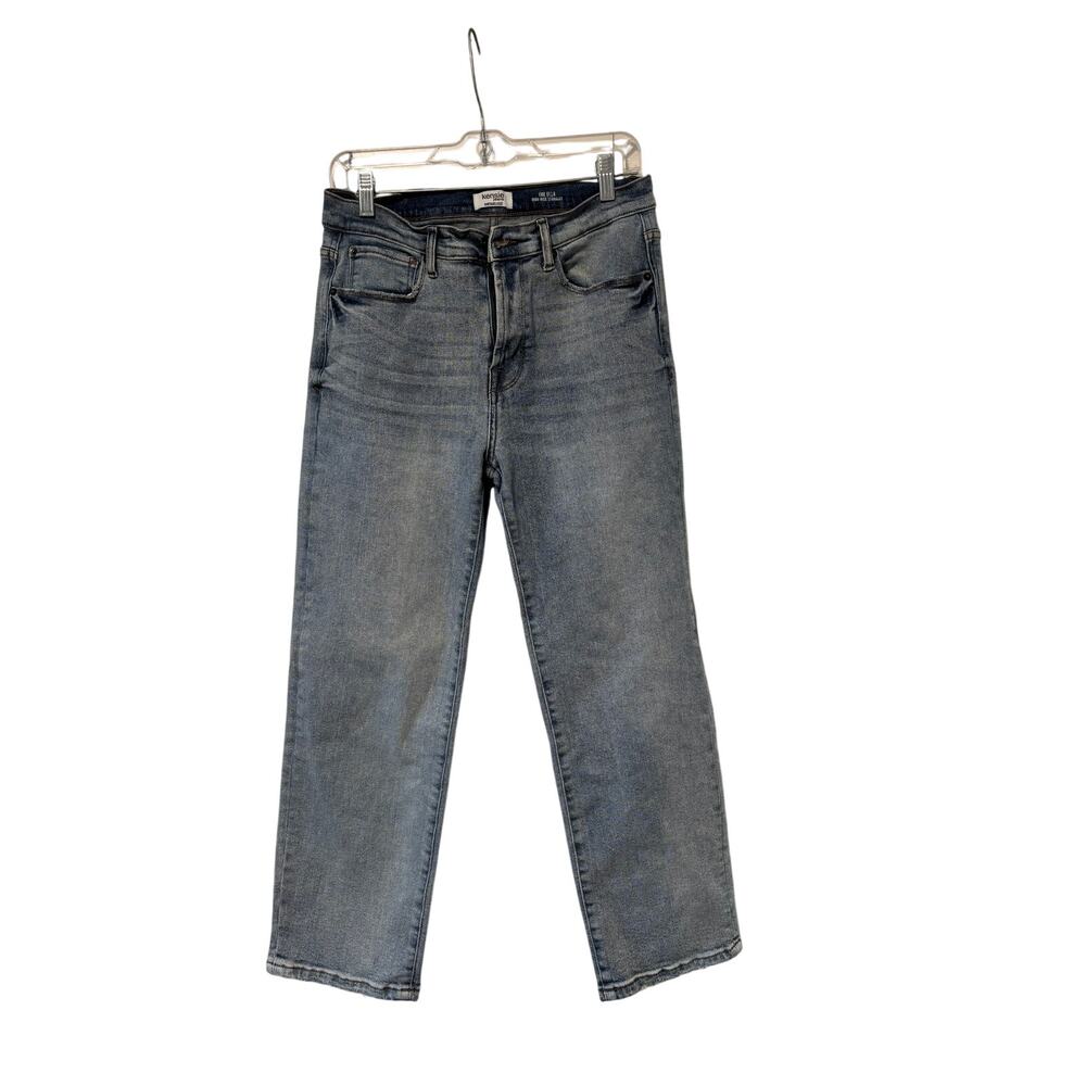 Kensie Women's Ella High Rise Straight Jeans Light Wash Size 8/29 - Picture 2 of 9